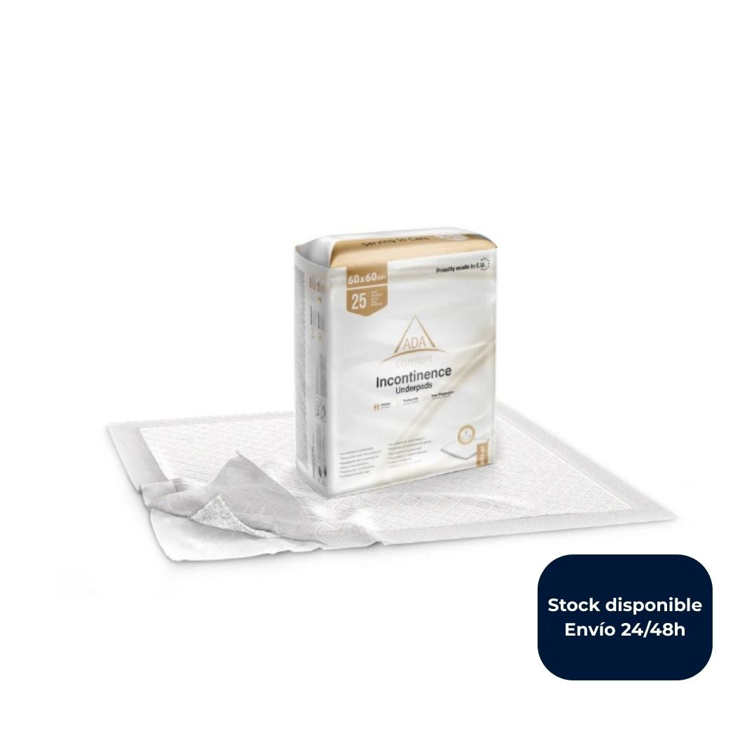 Empapadores Absorbentes 60x60cm (Pack 25 Unidades) - Alta Capacidad